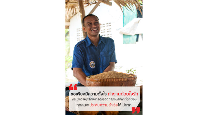 จุดเริ่มต้นของอาชีพทำนา 
